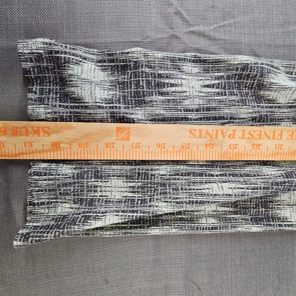 NWT FRYE Gray white pattern Notched Premium sleepwear‎ SET Size SMALL - Picture 7 of 8